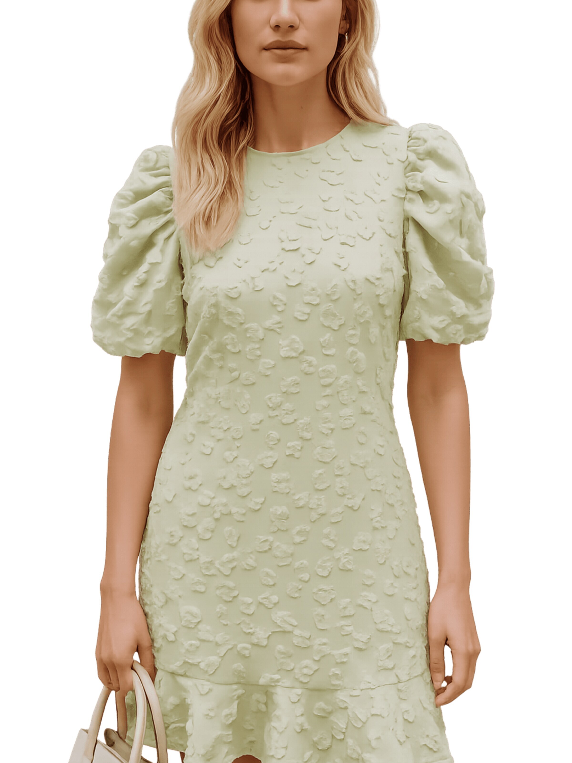 VERO MODA Jurk in Groen