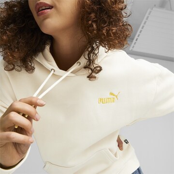 PUMA Athletic Sweatshirt 'ESS+' in Beige
