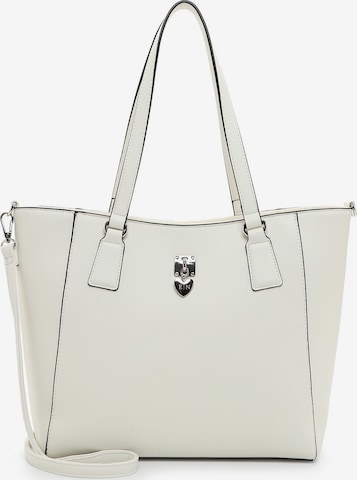 Shopper '  Birte ' di Emily & Noah in bianco: frontale