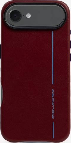 Piquadro Smartphonehoesje in Rood: voorkant