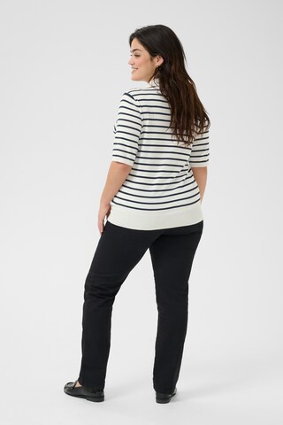 KAFFE CURVE Pullover 'KCLizzy' i sort