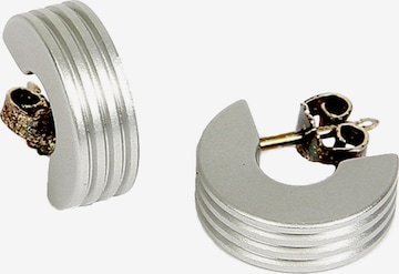 Boucles d'oreilles DeMarie en argent : devant