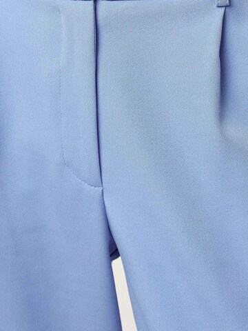 Hiccup - Loosefit Calças com pregas em azul
