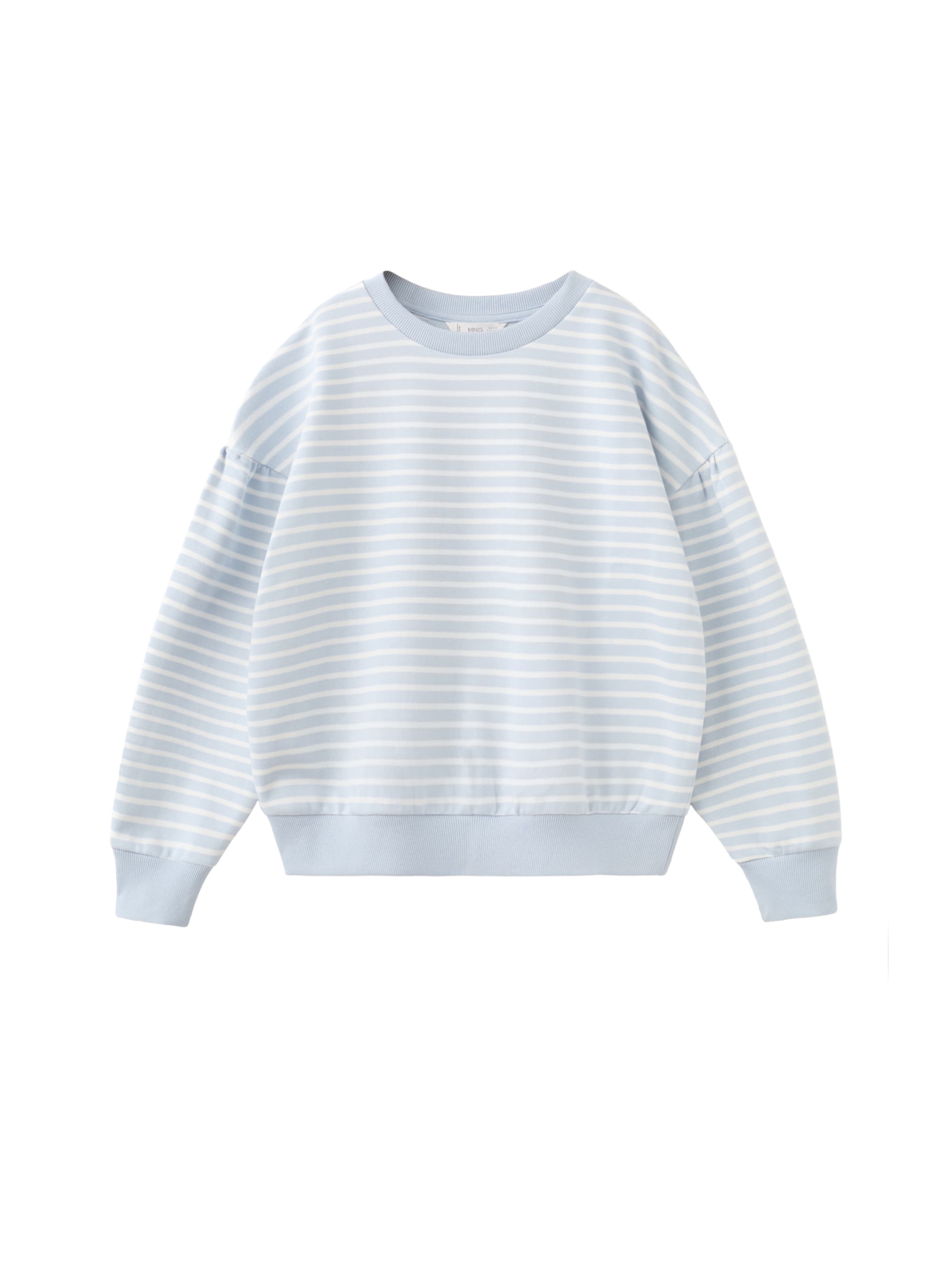 MANGO KIDS Sweatshirt i blå: forside