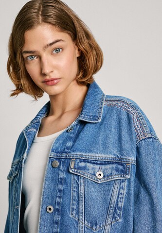 Pepe Jeans Tussenjas in Blauw