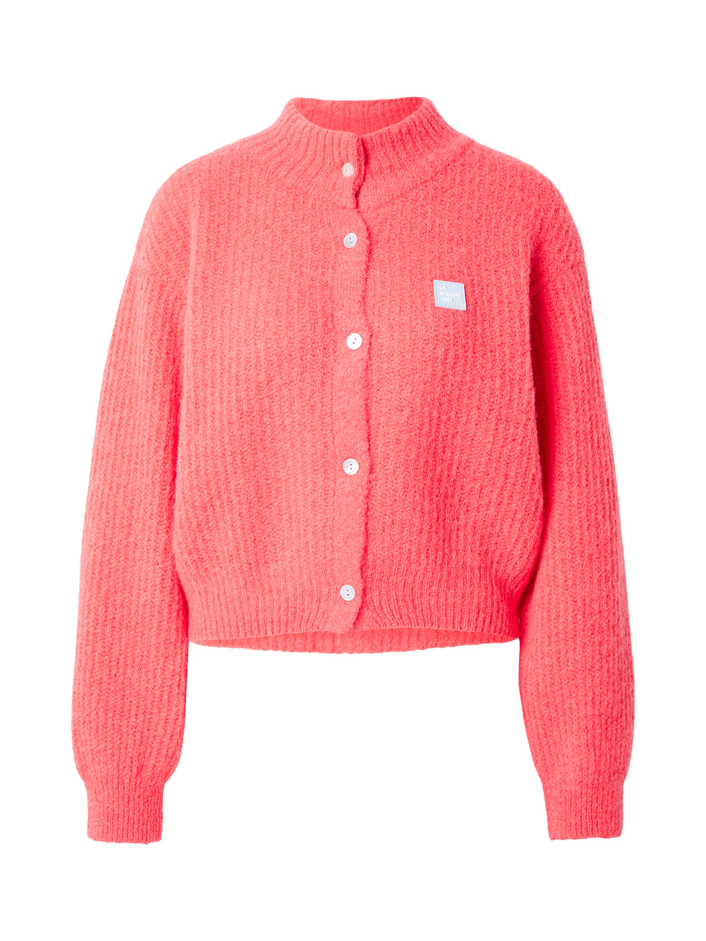 AMERICAN VINTAGE Cardigan 'EAST' i rød: forside