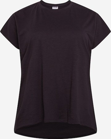 Noisy May Curve Shirt 'MATHILDE' in Black: front