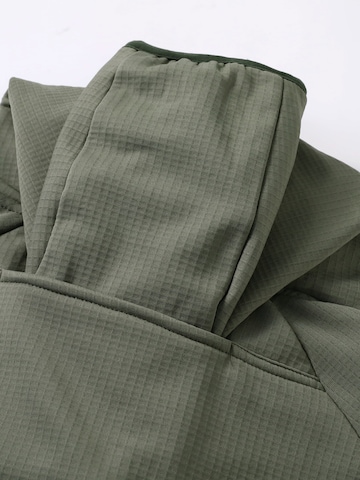 YOUTHUP Athletic Jacket 'ARMFENSTER' in Green