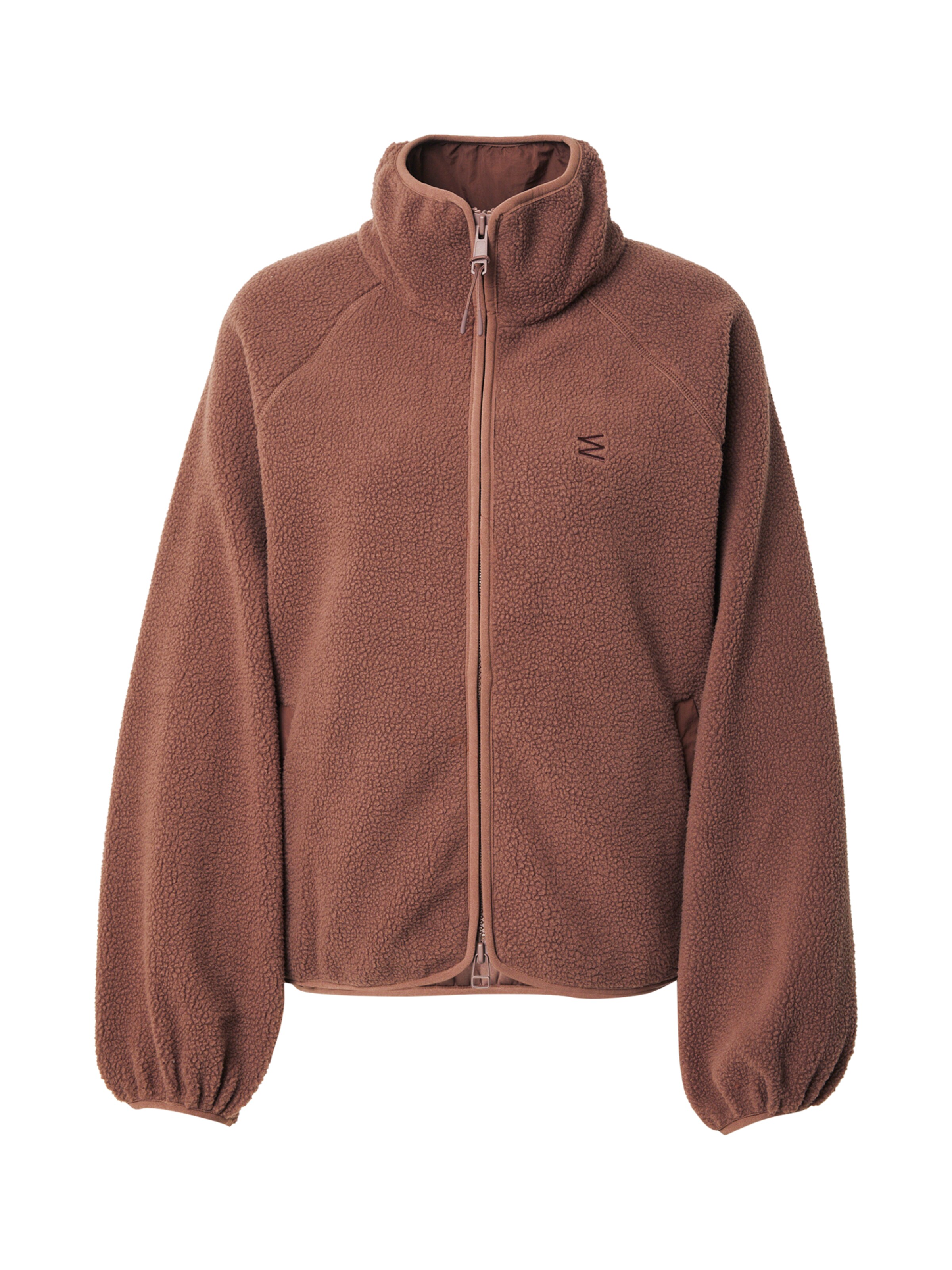 Embassy of Bricks and Logs Ζακέτα φλις 'Cali' σε καφέ: μπροστά