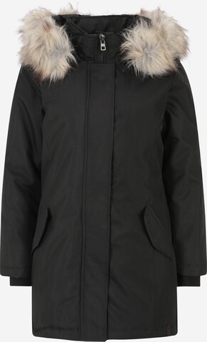 Only Petite Winter parka 'NEW KATY' in Black: front