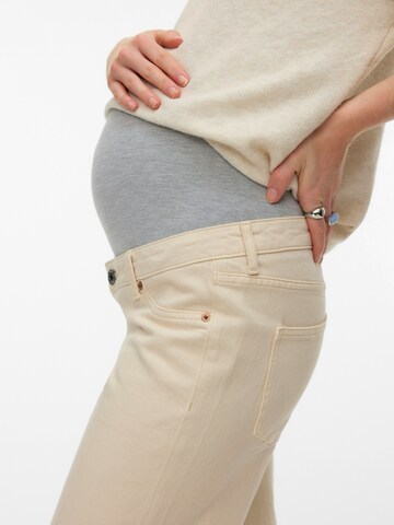 Vero Moda Maternity Laiad sääred Teksapüksid 'VMMTESSA', värv beež