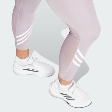 ADIDAS PERFORMANCE Skinny Sporthose in Lila