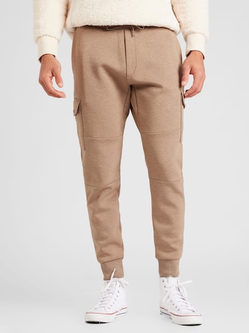 Polo Ralph Lauren Tapered Cargobroek in Grijs: voorkant