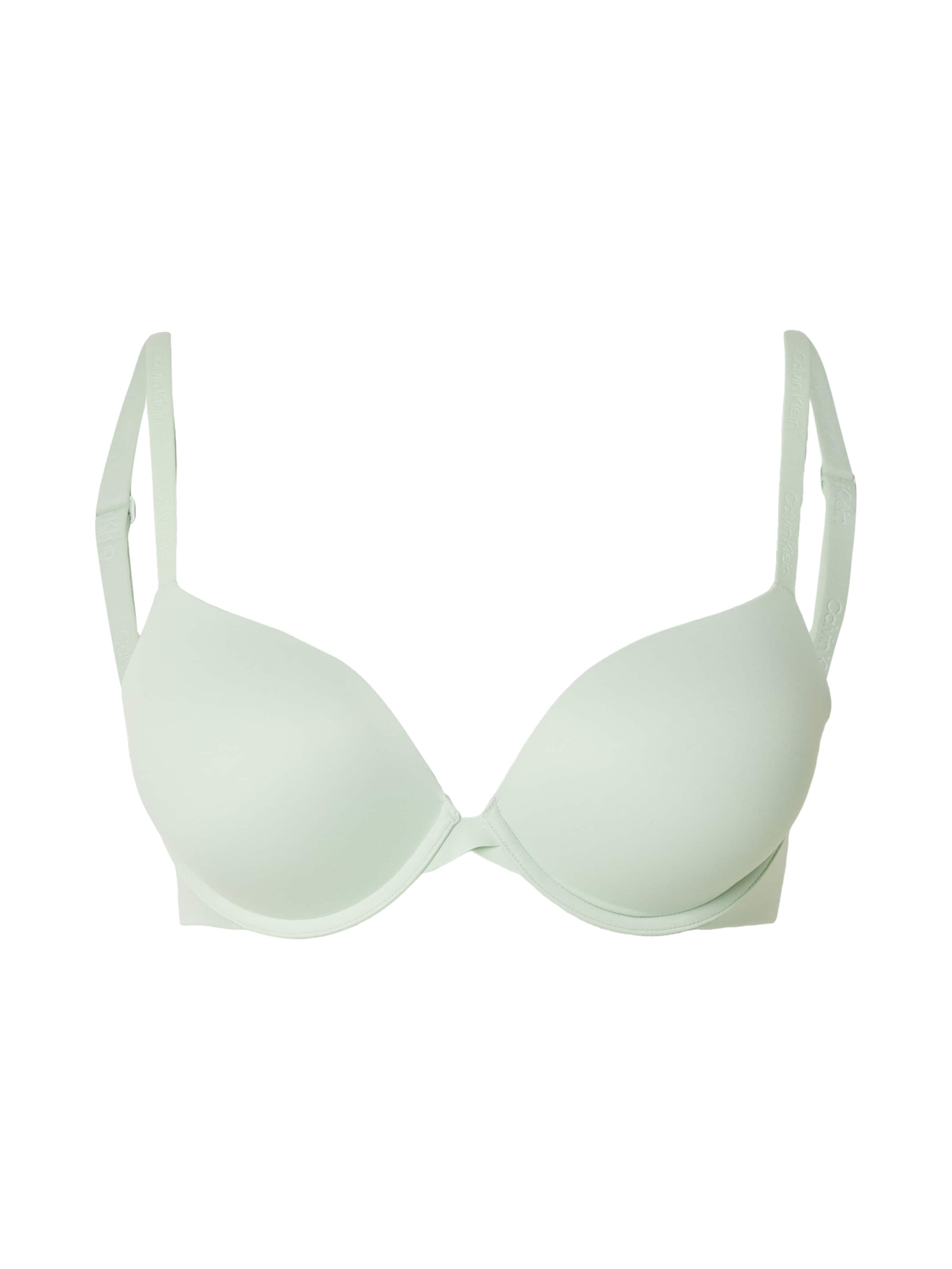 Calvin Klein Underwear Push-up Nedrček | zelena barva: sprednja stran