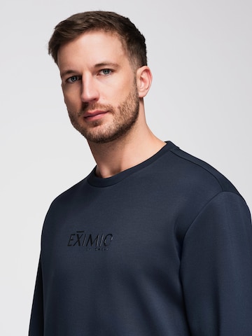 Ombre Sweatshirt 'Eximio' in Blauw