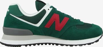 Sneaker bassa '574' di new balance in verde