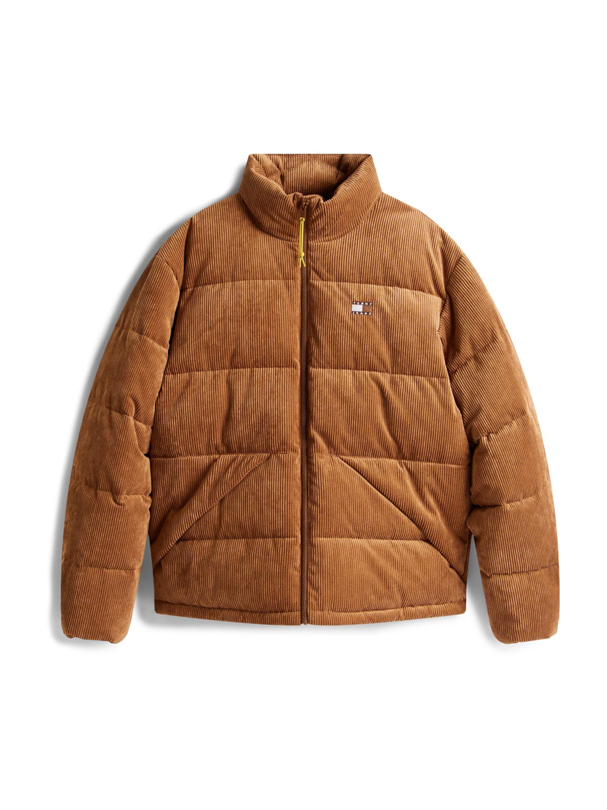 Tommy Jeans - Casaco de inverno 'VAIL' em castanho: frente