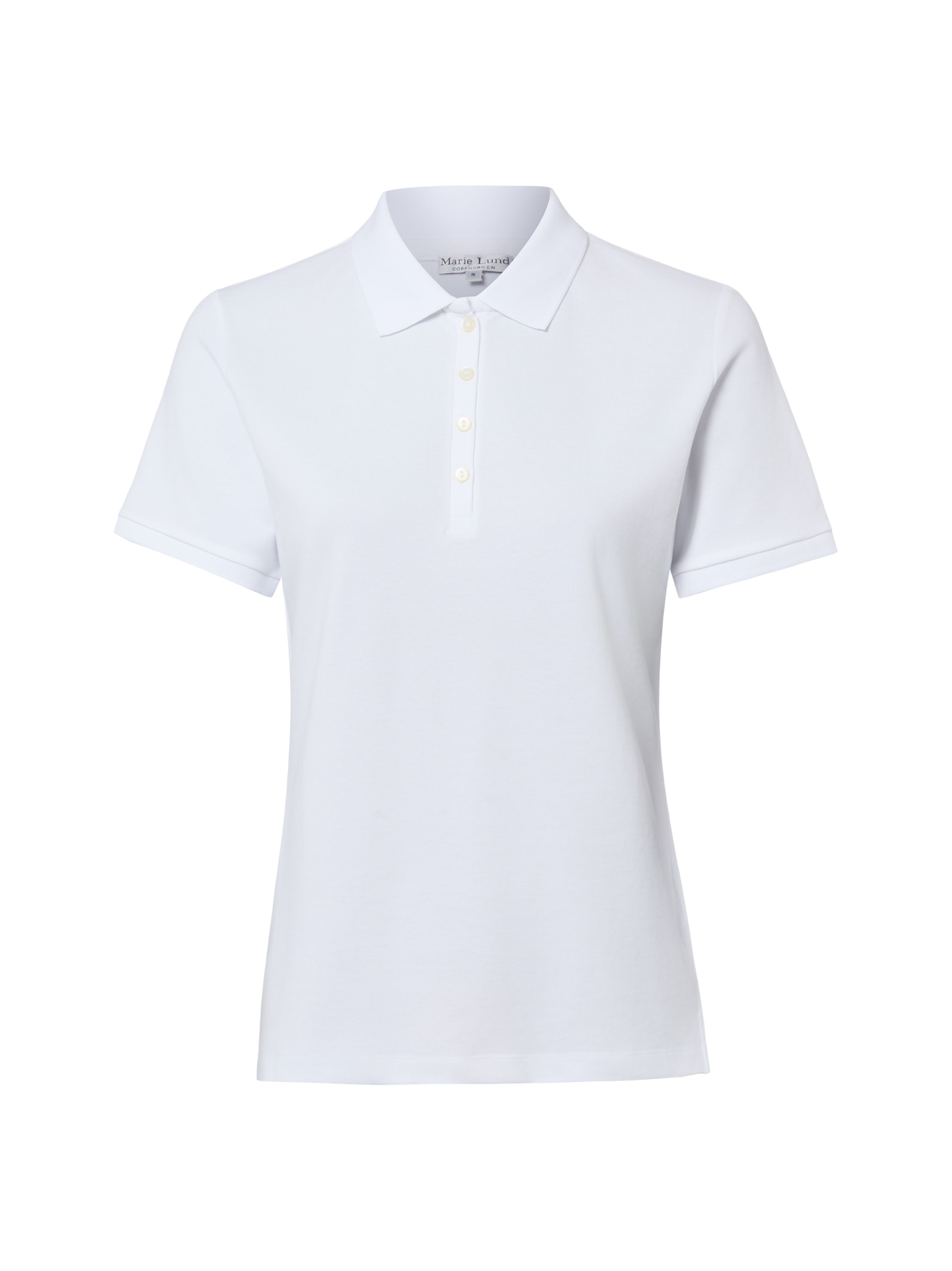 T-shirt Marie Lund en blanc : devant
