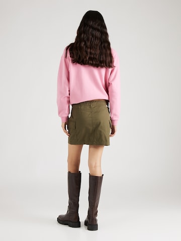 LEVI'S ® Rok 'Mini Cargo Skirt' in Groen