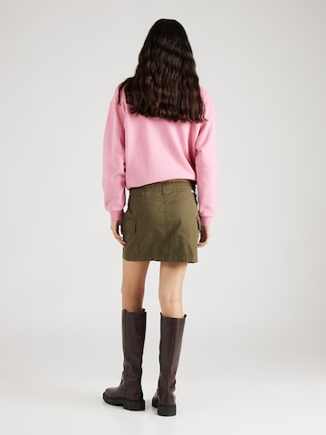 LEVI'S ® Rock 'Mini Cargo Skirt' in Grün