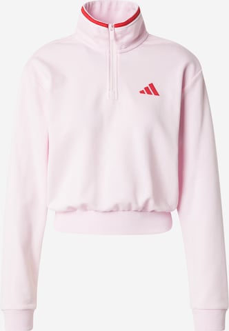 Sweat de sport 'Essentials' ADIDAS SPORTSWEAR en rose : devant