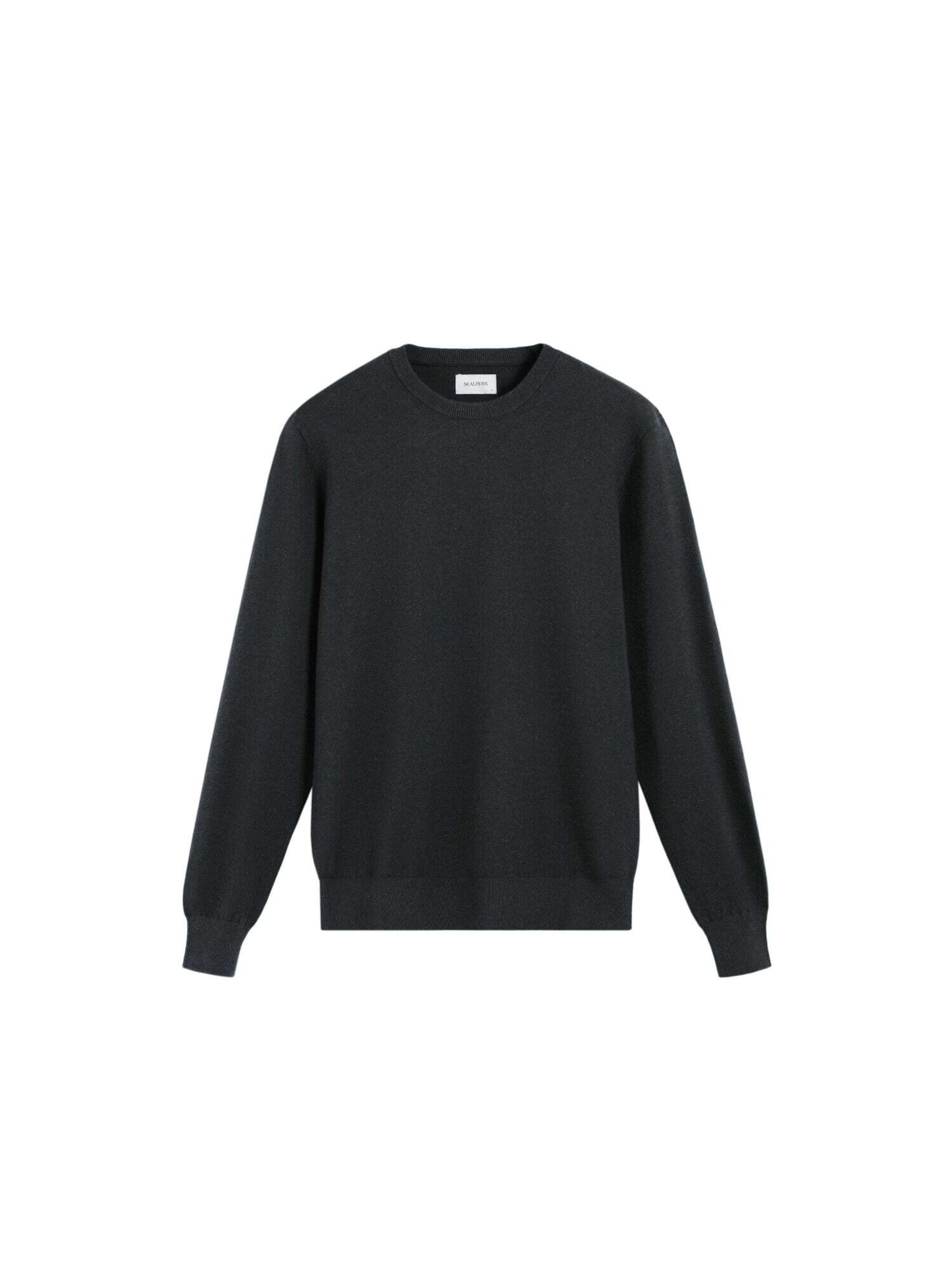 Scalpers Pullover in Grau: Vorderseite