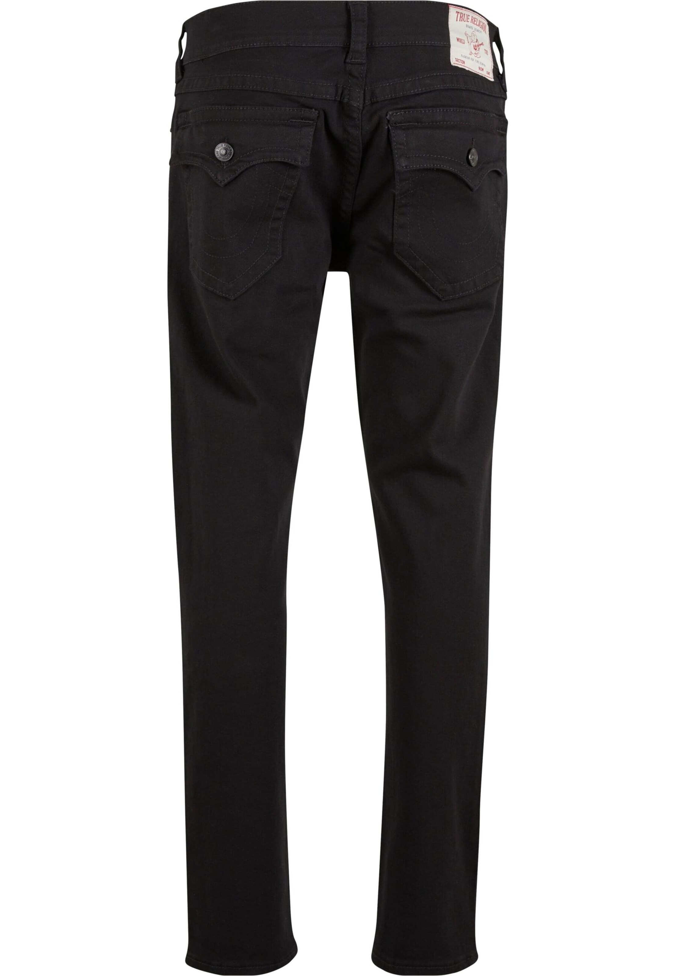 True Religion Normalny krój Jeansy 'Rocco' w kolorze czarny