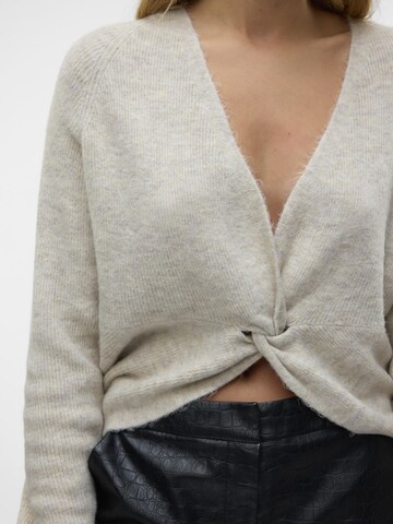 VERO MODA Pullover 'LEFILE' i grå