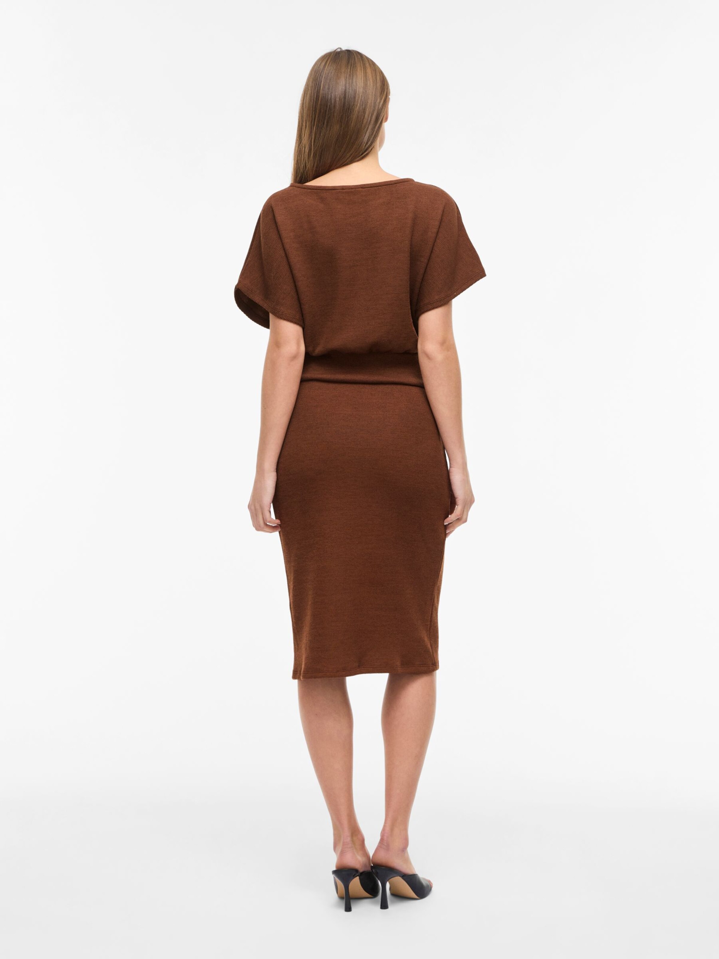 Robe 'VIRAFFI' VILA en marron