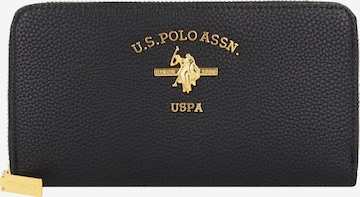 U.S. POLO ASSN. Wallet 'Stanford' in Black: front