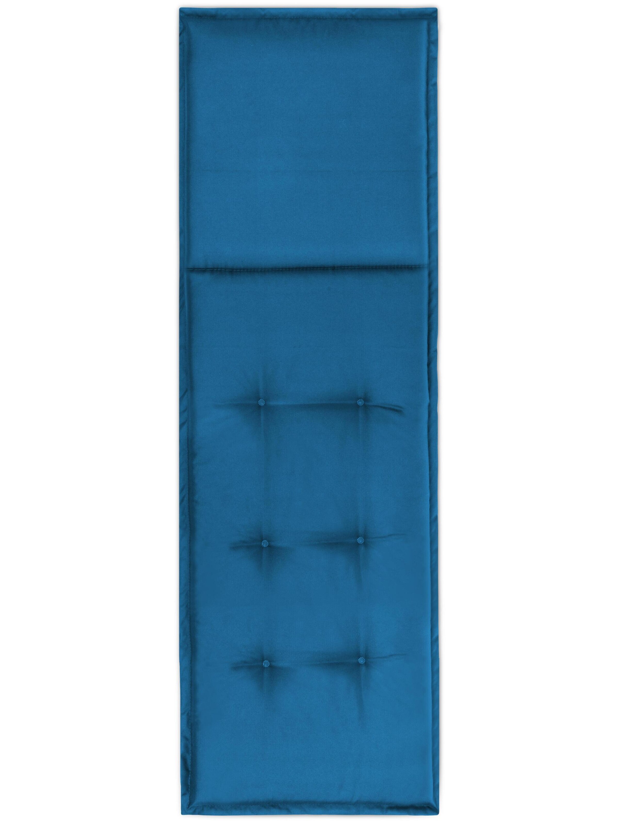 Aspero Sitzauflagen 'Matera' in Blau: Vorderseite