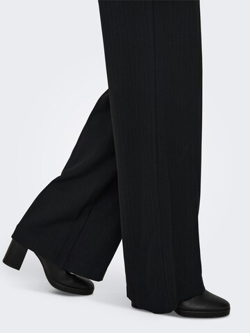 ONLY Wide leg Pantalon 'FLAX-DEVI' in Blauw