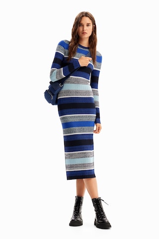 Desigual Kleid 'Striped' in Blau