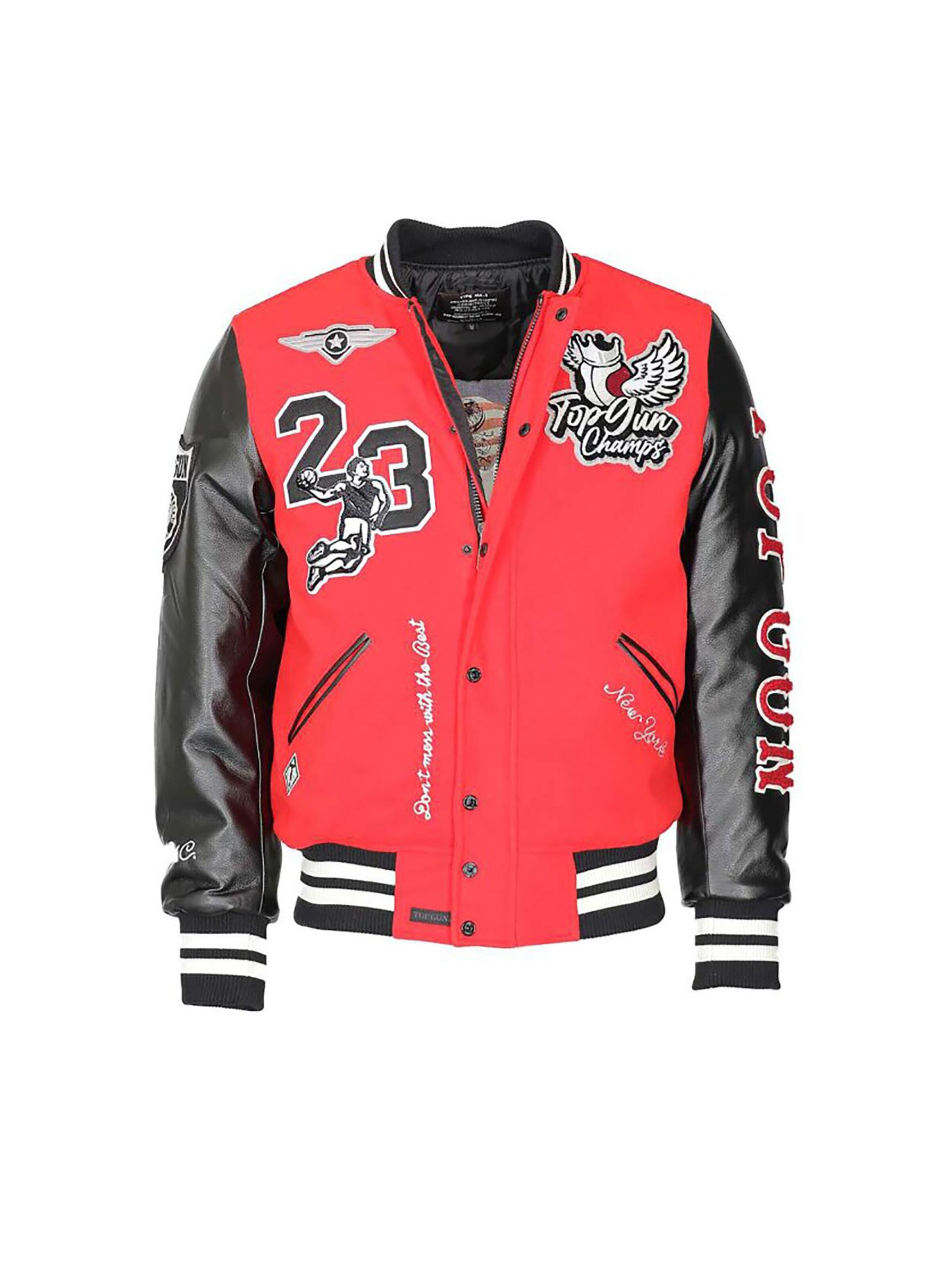 TOP GUN Winter Jacket 'TGJ2337' in Mixed colors: front