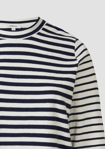 Sweat-shirt s.Oliver en bleu