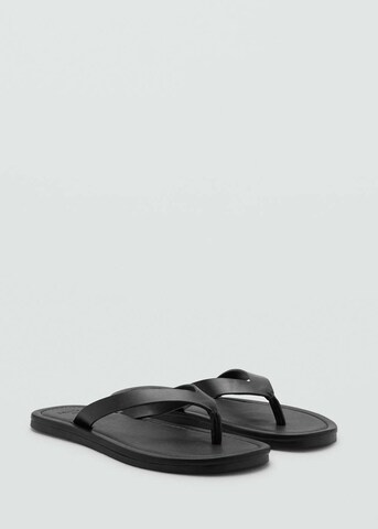 MANGO MAN Sandals in Black