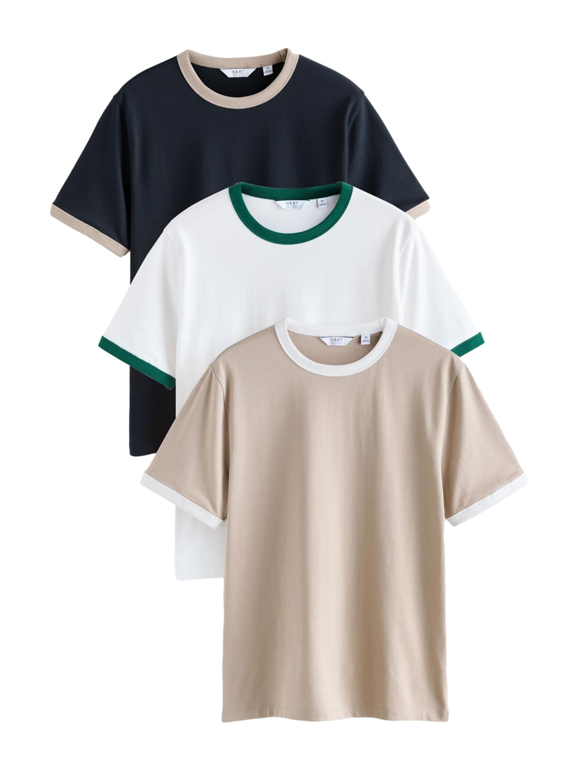 Next Shirt 'Ringer' in Beige: front