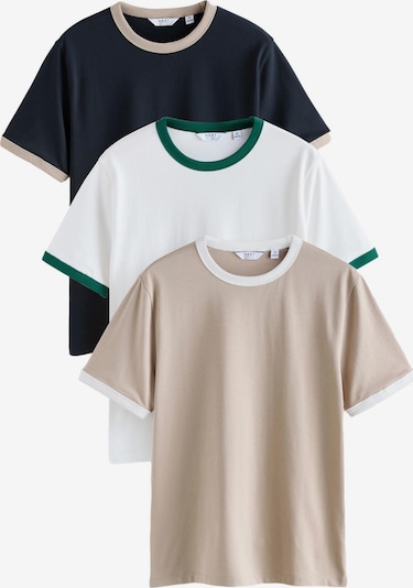 Next Paita 'Ringer' värissä beige / marine / valkoinen, Tuotenäkymä