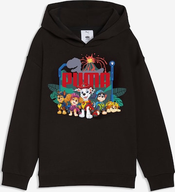 PUMA Sweatshirt in Black: front