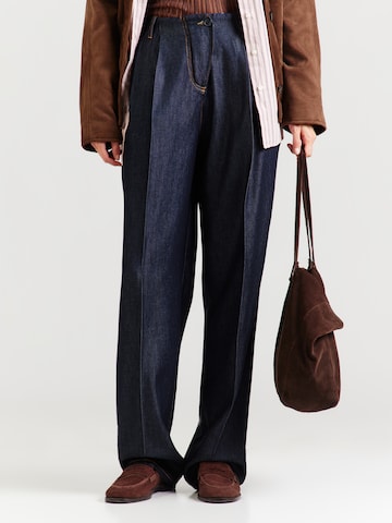 Wide Leg Pantalon IRO en bleu : devant