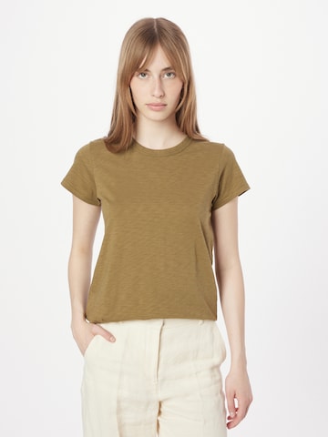 rag & bone Μπλουζάκι σε πράσινο: μπροστά