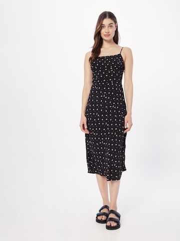 Tommy Jeans Summer Dress in Black: front