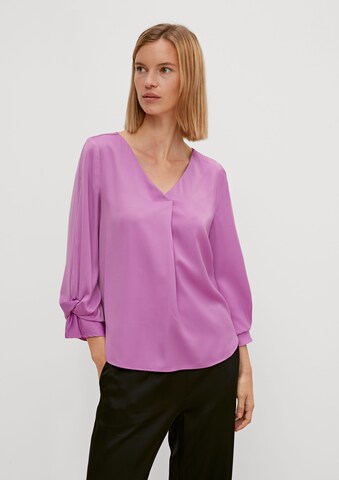 COMMA Blouse in Pink: front