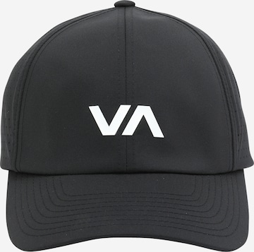 RVCA Athletic Cap in Black: front