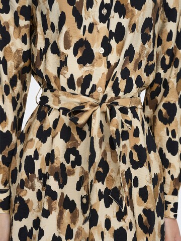 JDY Shirt Dress 'ADALINE' in Beige