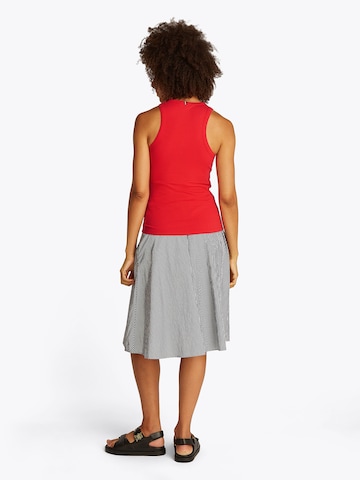 TOMMY HILFIGER Top w kolorze czerwony
