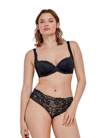 Balconnet Soutien-gorge Gisela en noir