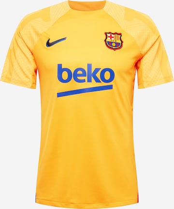 NIKE - Camiseta de fútbol en amarillo: frente