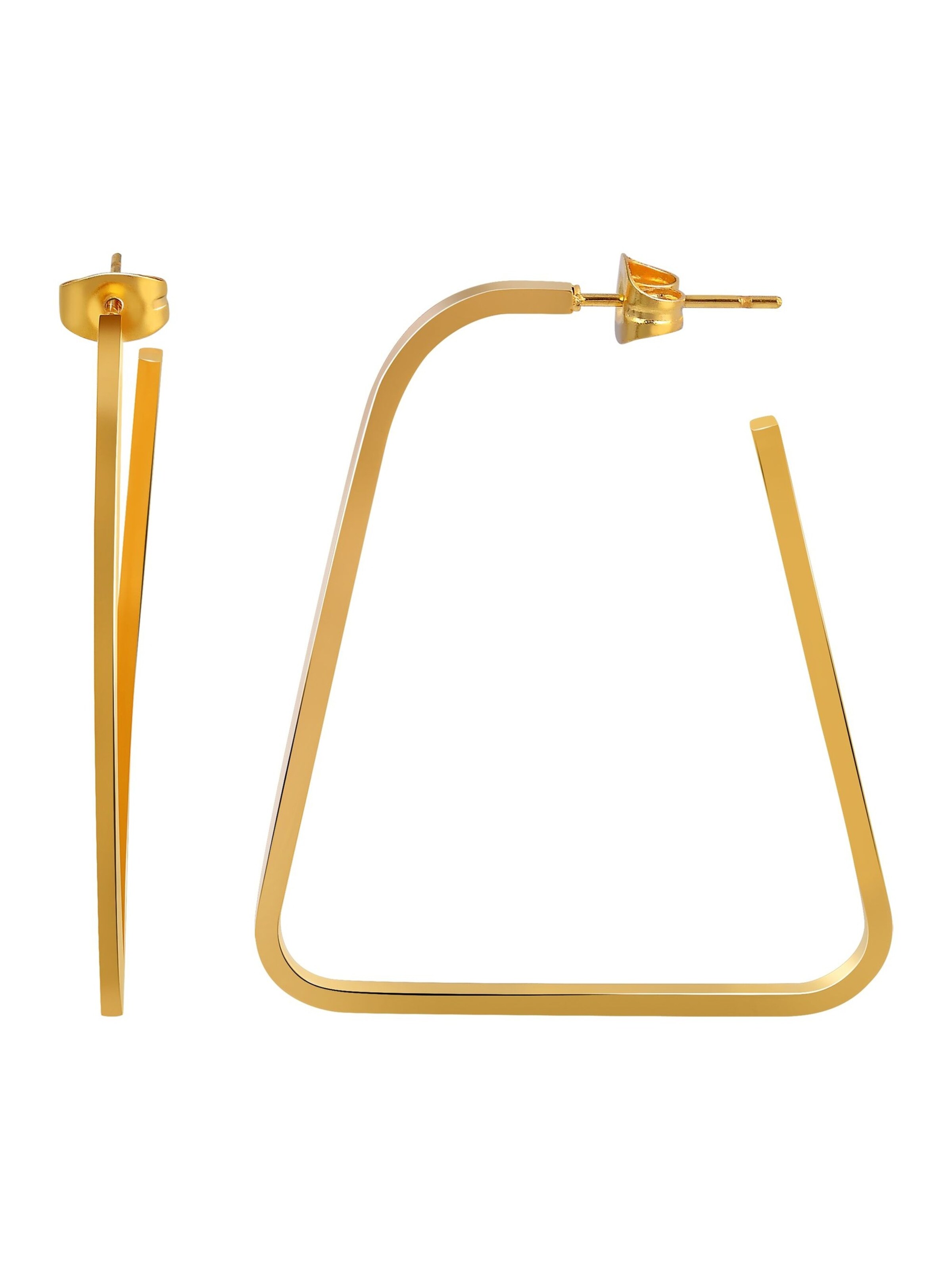 Akzent Ohrringe 'Trix, langlebig'‌‌‌‌‌‌‌ in Gold