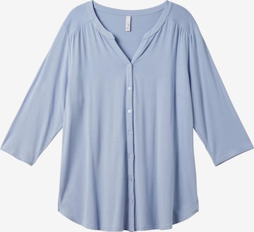 SHEEGO Blouse in Blue: front